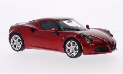 Coche miniatura Alfa Romeo 4C 1/18 AUTOart metalico rojo 2013 Alfa Romeo 4C 1/18 AUTOart metalico rojo 2013 coche miniatura