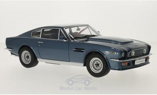 Aston Martin V8 Vantage 1/18 AUTOart Vantage metalico azul RHD 1985 coche miniatura