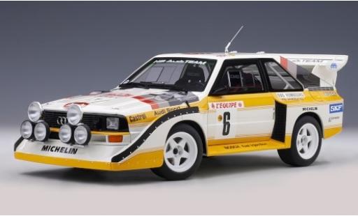 Coche miniatura Audi Quattro 1/18 AUTOart S1 No.6 HB Team Rallye Monte Carlo 1986 H.Mikkola/A.Hertz Audi Quattro 1/18 AUTOart S1 No.6 HB Team Rallye Monte Carlo 1986 H.Mikkola/A.Hertz coche miniatura