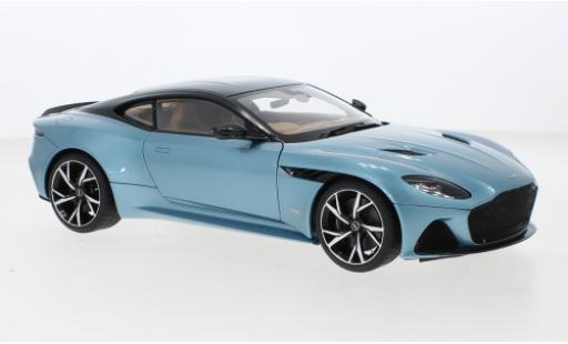 Coche miniatura Aston Martin DBS 1/18 AUTOart Superleggera metallise azul 2019 Aston Martin DBS 1/18 AUTOart Superleggera metallise azul 2019 coche miniatura