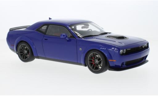Coche miniatura Dodge Challenger 1/18 AUTOart R/T Scat Pack Shaker Widebody azul 2022 Dodge Challenger 1/18 AUTOart R/T Scat Pack Shaker Widebody azul 2022 coche miniatura