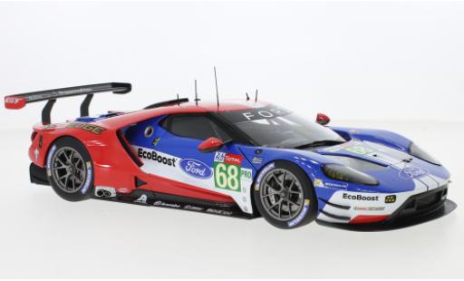 Coche miniatura Ford GT 1/18 AUTOart No.68 24h Le Mans 2019 Ford GT 1/18 AUTOart No.68 24h Le Mans 2019 coche miniatura