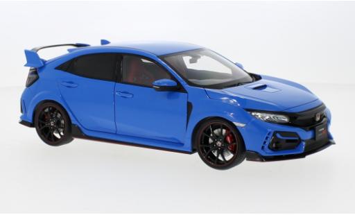 Coche miniatura Honda Civic 1/18 AUTOart Type R (FK8) azul clair RHD 2021 Honda Civic 1/18 AUTOart Type R (FK8) azul clair RHD 2021 coche miniatura