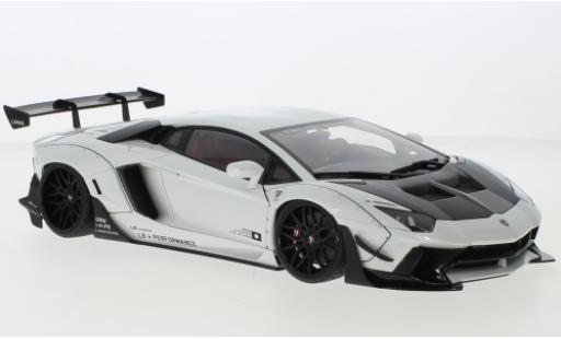 Coche miniatura Lamborghini Aventador 1/18 AUTOart LB-Works limited Edition metallise blanche/carbon Lamborghini Aventador 1/18 AUTOart LB-Works limited Edition metallise blanche/carbon coche miniatura