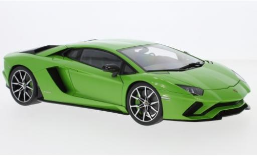 Coche miniatura Lamborghini Aventador 1/18 AUTOart S metallise verde 2017 Lamborghini Aventador 1/18 AUTOart S metallise verde 2017 coche miniatura
