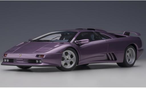 Coche miniatura Lamborghini Diablo 1/18 AUTOart SE30 Jota metallise purpura Lamborghini Diablo 1/18 AUTOart SE30 Jota metallise purpura coche miniatura