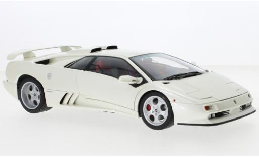 Coche miniatura Lamborghini Diablo 1/18 AUTOart SE30 Jota metallise blanco 1995 Lamborghini Diablo 1/18 AUTOart SE30 Jota metallise blanco 1995 coche miniatura