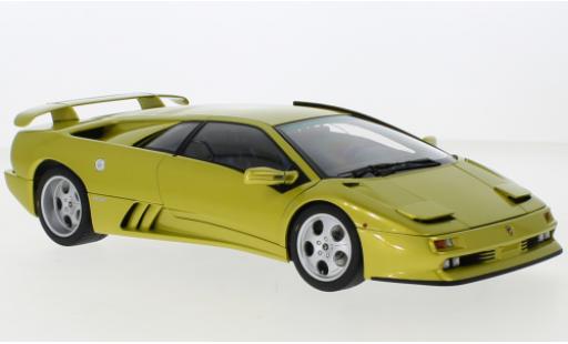 Coche miniatura Lamborghini Diablo 1/18 AUTOart SE30 metallise amarillo 1993 Lamborghini Diablo 1/18 AUTOart SE30 metallise amarillo 1993 coche miniatura
