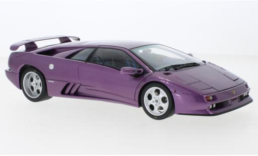 Coche miniatura Lamborghini Diablo 1/18 AUTOart SE30 metallise purpura 1993 Lamborghini Diablo 1/18 AUTOart SE30 metallise purpura 1993 coche miniatura