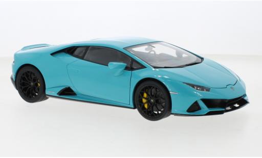 Coche miniatura Lamborghini Huracan 1/18 AUTOart EVO turquesa 2019 Lamborghini Huracan 1/18 AUTOart EVO turquesa 2019 coche miniatura