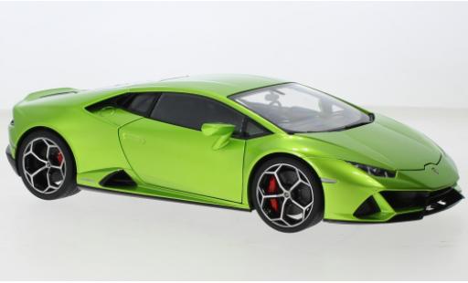 Coche miniatura Lamborghini Huracan 1/18 AUTOart EVO metallise verde 2019 Lamborghini Huracan 1/18 AUTOart EVO metallise verde 2019 coche miniatura