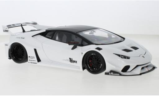 Coche miniatura Lamborghini Huracan 1/18 AUTOart GT Liberty Walk LB Silhouette Works blanche 2019 Lamborghini Huracan 1/18 AUTOart GT Liberty Walk LB Silhouette Works blanche 2019 coche miniatura