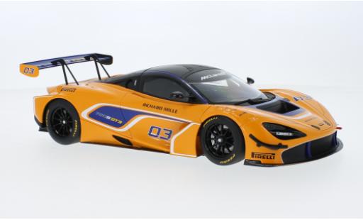 McLaren 720 1/18 AUTOart S GT3 naranja 2019 coche miniatura