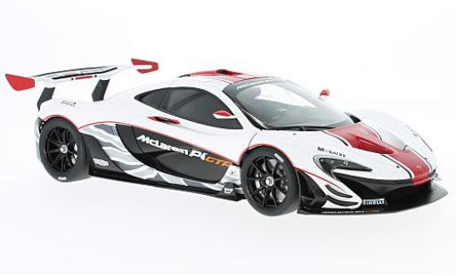 Coche miniatura McLaren P1 1/18 AUTOart GTR blanche/rouge 2015 McLaren P1 1/18 AUTOart GTR blanche/rouge 2015 coche miniatura