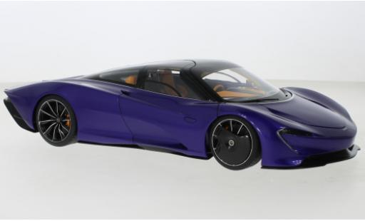 McLaren Speedtail 1/18 AUTOart SpeedTail purpura/negro 2020 coche miniatura