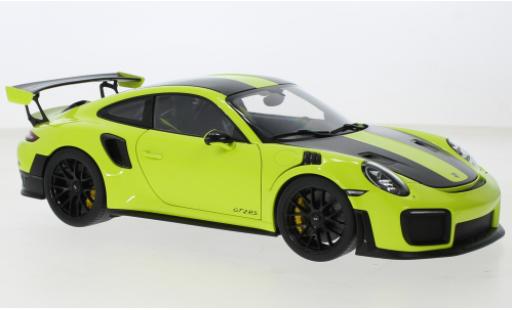Coche miniatura Porsche 991 GT2 RS 1/18 AUTOart 911 (.2) verde 2017 Porsche 991 GT2 RS 1/18 AUTOart 911 (.2) verde 2017 coche miniatura