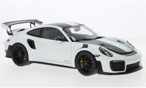 Porsche 991 GT2 RS 1/43 AUTOart 911 blanco 2017 coche miniatura