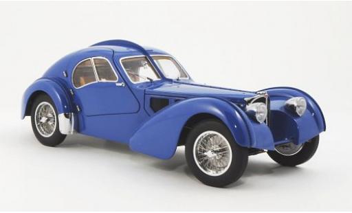 Coche miniatura Bugatti 57 1/18 AUTOart S Atlantic azul RHD 1938 avec Métal-Speichenfelgen Bugatti 57 1/18 AUTOart S Atlantic azul RHD 1938 avec Métal-Speichenfelgen coche miniatura