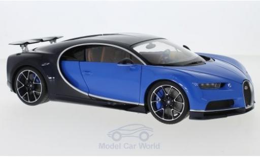 Coche miniatura Bugatti Chiron 1/18 AUTOart azul/azul 2017 Bugatti Chiron 1/18 AUTOart azul/azul 2017 coche miniatura