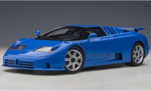 Coche miniatura Bugatti EB110 1/18 AUTOart EB 110 SS azul 1992 Bugatti EB110 1/18 AUTOart EB 110 SS azul 1992 coche miniatura