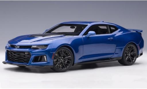 Chevrolet Camaro 1/18 AUTOart ZL1 metalico azul/carbon 2017 coche miniatura