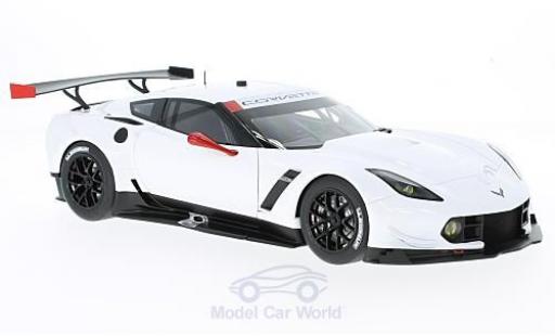 Coche miniatura Chevrolet Corvette C7 1/18 AUTOart C7.R blanco 2016 Plain Body Version Chevrolet Corvette C7 1/18 AUTOart C7.R blanco 2016 Plain Body Version coche miniatura