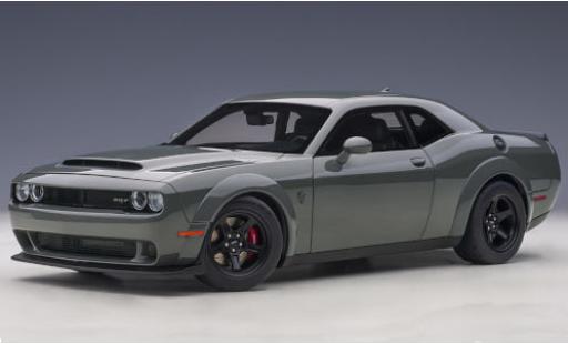 Coche miniatura Dodge Challenger 1/18 AUTOart SRT Demon gris Dodge Challenger 1/18 AUTOart SRT Demon gris coche miniatura