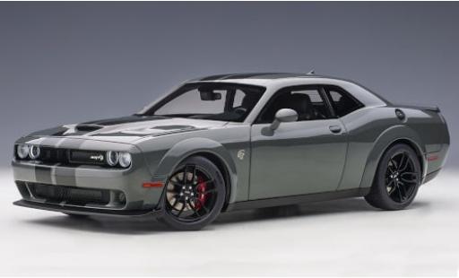 Coche miniatura Dodge Challenger 1/18 AUTOart SRT Hellcat Widebody metalico gris/negro 2018 Dodge Challenger 1/18 AUTOart SRT Hellcat Widebody metalico gris/negro 2018 coche miniatura