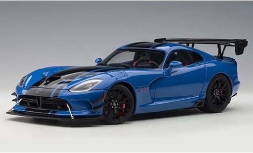 Coche miniatura Dodge Viper 1/18 AUTOart ACR azul/negro 2017 Dodge Viper 1/18 AUTOart ACR azul/negro 2017 coche miniatura