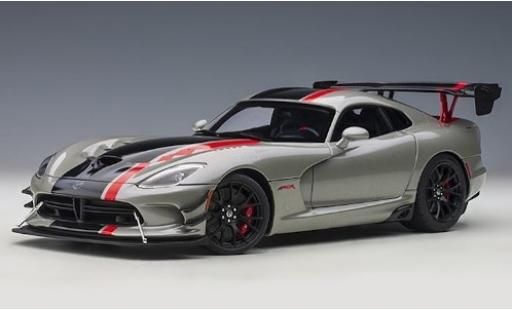 Coche miniatura Dodge Viper 1/18 AUTOart ACR metalico gris/Dekor 2017 Dodge Viper 1/18 AUTOart ACR metalico gris/Dekor 2017 coche miniatura