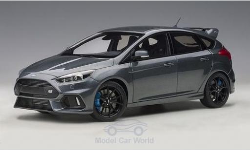 Ford Focus 1/18 AUTOart MKIII RS metalico gris 2016 coche miniatura