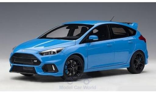 Ford Focus 1/18 AUTOart MKIII RS metalico azul 2016 coche miniatura