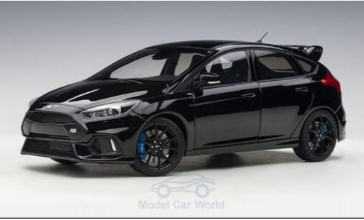 Ford Focus 1/18 AUTOart MKIII RS negro 2016 coche miniatura