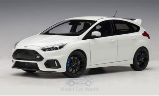 Ford Focus 1/18 AUTOart MKIII RS blanco 2016 coche miniatura