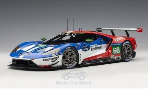 Coche miniatura Ford GT 1/18 AUTOart No.66 Chip Ganassi Racing UK 24h Le Mans 2016 B.Johnson/S.Mücke/O.Pla Ford GT 1/18 AUTOart No.66 Chip Ganassi Racing UK 24h Le Mans 2016 B.Johnson/S.Mücke/O.Pla coche miniatura