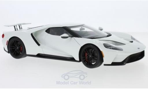 Coche miniatura Ford GT 1/18 AUTOart blanco 2017 Ford GT 1/18 AUTOart blanco 2017 coche miniatura