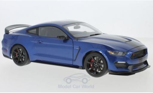 Coche miniatura Ford Mustang 1/18 AUTOart Shelby GT-350R metalico azul/negro 2017 Ford Mustang 1/18 AUTOart Shelby GT-350R metalico azul/negro 2017 coche miniatura