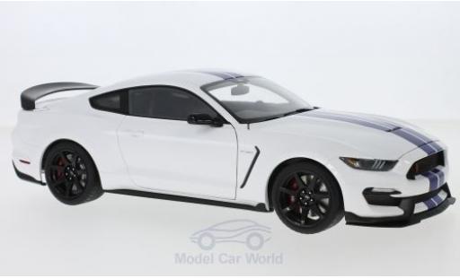 Coche miniatura Ford Mustang 1/18 AUTOart Shelby GT-350R blanco/azul 2017 Ford Mustang 1/18 AUTOart Shelby GT-350R blanco/azul 2017 coche miniatura
