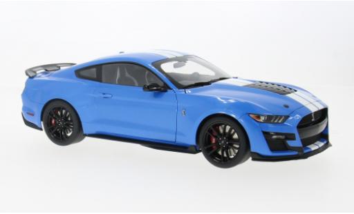 Coche miniatura Shelby GT 1/18 AUTOart Ford Mustang 500 blau/weiss 1:18 Shelby GT 1/18 AUTOart Ford Mustang 500 blau/weiss 1:18 coche miniatura