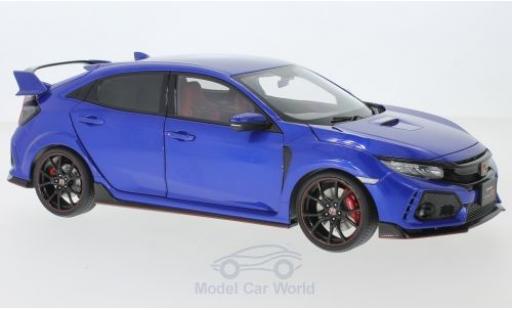 Coche miniatura Honda Civic 1/18 AUTOart Type R (FK8) metalico azul RHD 2017 Honda Civic 1/18 AUTOart Type R (FK8) metalico azul RHD 2017 coche miniatura