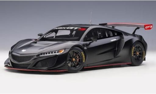 Coche miniatura Honda NSX 1/18 AUTOart GT3 metalico negro 2018 Plain Body Version Honda NSX 1/18 AUTOart GT3 metalico negro 2018 Plain Body Version coche miniatura