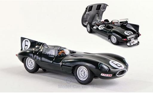 Jaguar D-Type 1/43 AUTOart No.6 24h Le Mans 1955 M.Hawthorn/Bueb coche miniatura