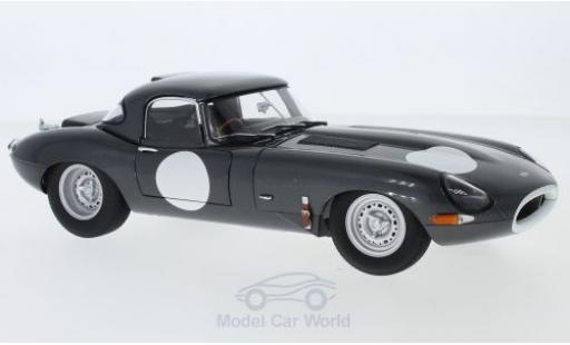 Coche miniatura Jaguar E-Type 1/18 AUTOart Lightweight gris RHD mit abnehmbarem Dach Jaguar E-Type 1/18 AUTOart Lightweight gris RHD mit abnehmbarem Dach coche miniatura