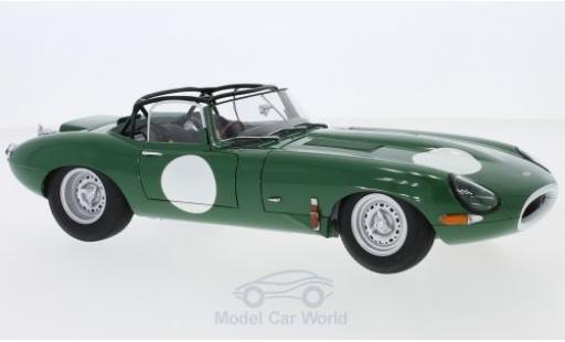 Coche miniatura Jaguar E-Type 1/18 AUTOart Lightweight verde RHD mit abnehmbarem Dach Jaguar E-Type 1/18 AUTOart Lightweight verde RHD mit abnehmbarem Dach coche miniatura