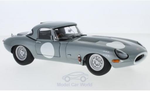 Coche miniatura Jaguar E-Type 1/18 AUTOart Lightweight gris RHD mit abnehmbarem Dach Jaguar E-Type 1/18 AUTOart Lightweight gris RHD mit abnehmbarem Dach coche miniatura