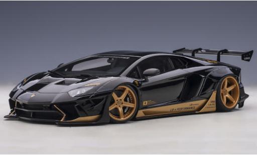 Coche miniatura Lamborghini Aventador 1/18 AUTOart LB-Works negro/gold 2018 Liberty Walk Lamborghini Aventador 1/18 AUTOart LB-Works negro/gold 2018 Liberty Walk coche miniatura