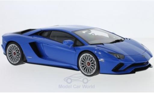 Coche miniatura Lamborghini Aventador 1/18 AUTOart S metalico azul 2017 Lamborghini Aventador 1/18 AUTOart S metalico azul 2017 coche miniatura