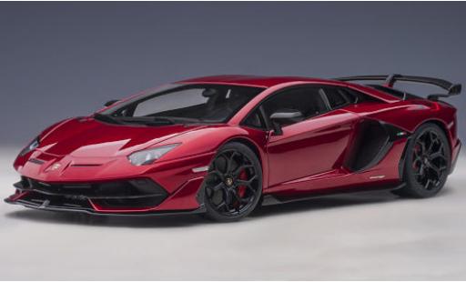 Coche miniatura Lamborghini Aventador 1/18 AUTOart SVJ metalico rojo/Dekor 2019 Lamborghini Aventador 1/18 AUTOart SVJ metalico rojo/Dekor 2019 coche miniatura