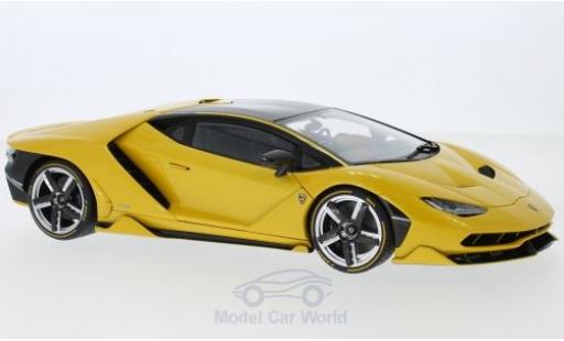 Coche miniatura Lamborghini Centenario 1/18 AUTOart metalico amarillo Lamborghini Centenario 1/18 AUTOart metalico amarillo coche miniatura
