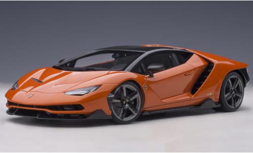 Coche miniatura Lamborghini Centenario 1/18 AUTOart metalico naranja/carbon 2016 Lamborghini Centenario 1/18 AUTOart metalico naranja/carbon 2016 coche miniatura